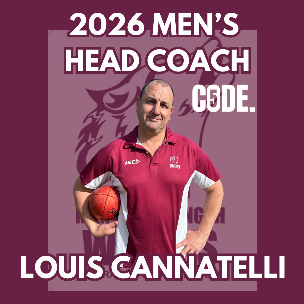 2026 MEN’S HEAD COACH ANNOUNCEMENT