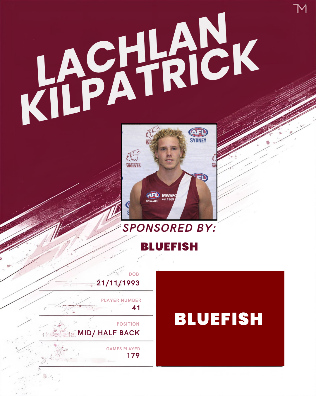Lachlan Kilpatrick Sponsored