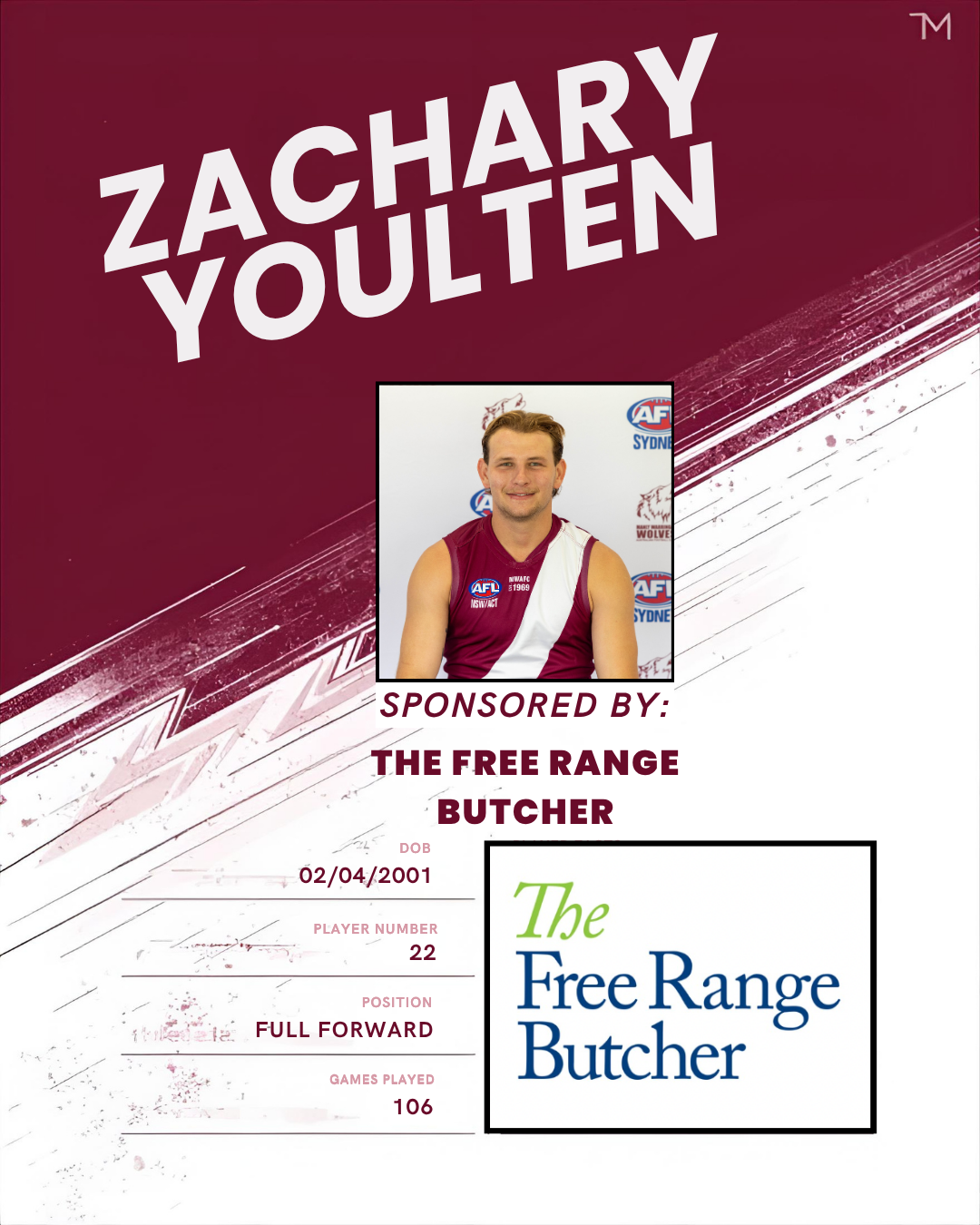 Zachary Youlten Sponsored